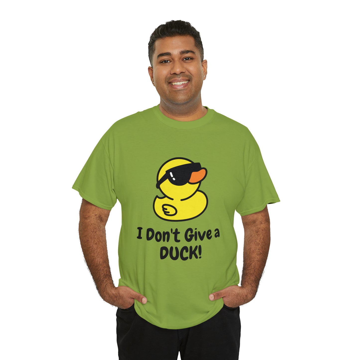 "I Don't Give a DUCK!" Unisex Heavy Cotton Tee