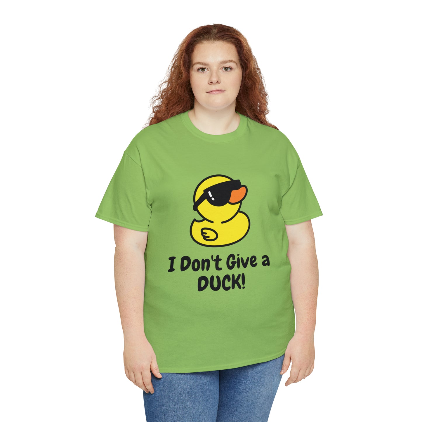 "I Don't Give a DUCK!" Unisex Heavy Cotton Tee
