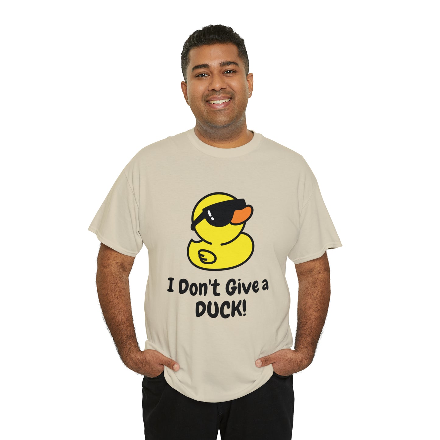 "I Don't Give a DUCK!" Unisex Heavy Cotton Tee