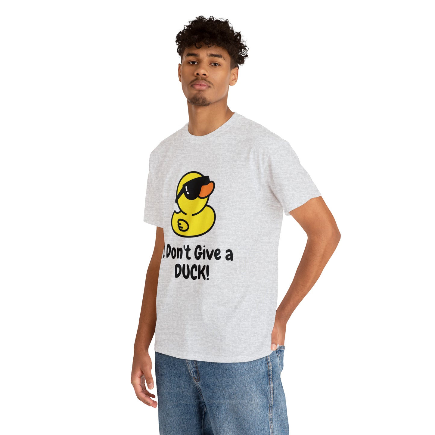 "I Don't Give a DUCK!" Unisex Heavy Cotton Tee