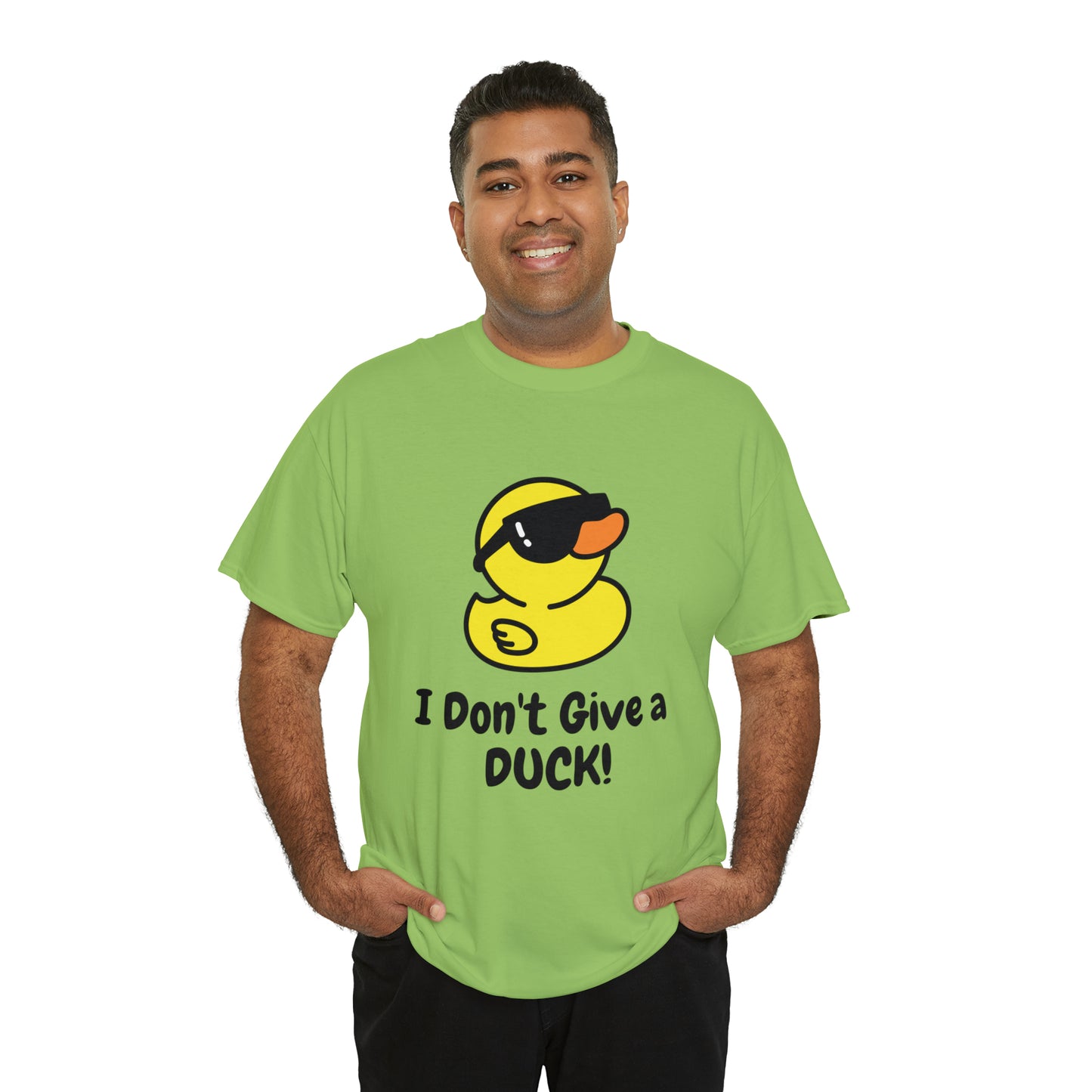 "I Don't Give a DUCK!" Unisex Heavy Cotton Tee
