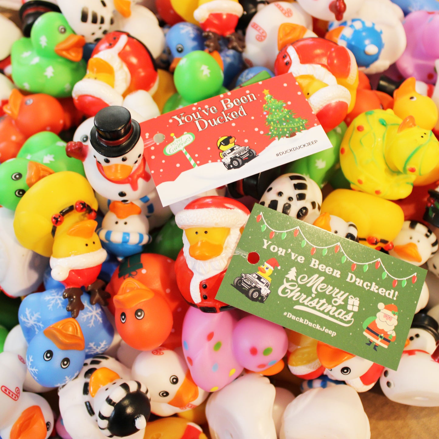 25 Christmas Ducks Complete Set