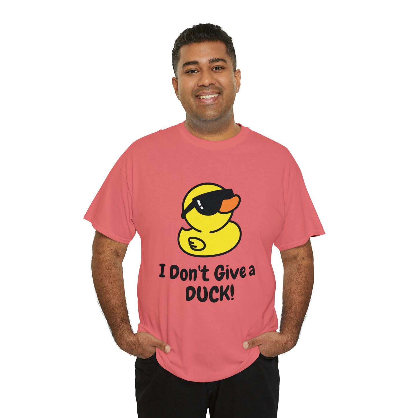 "I Don't Give a DUCK!" Unisex Heavy Cotton Tee