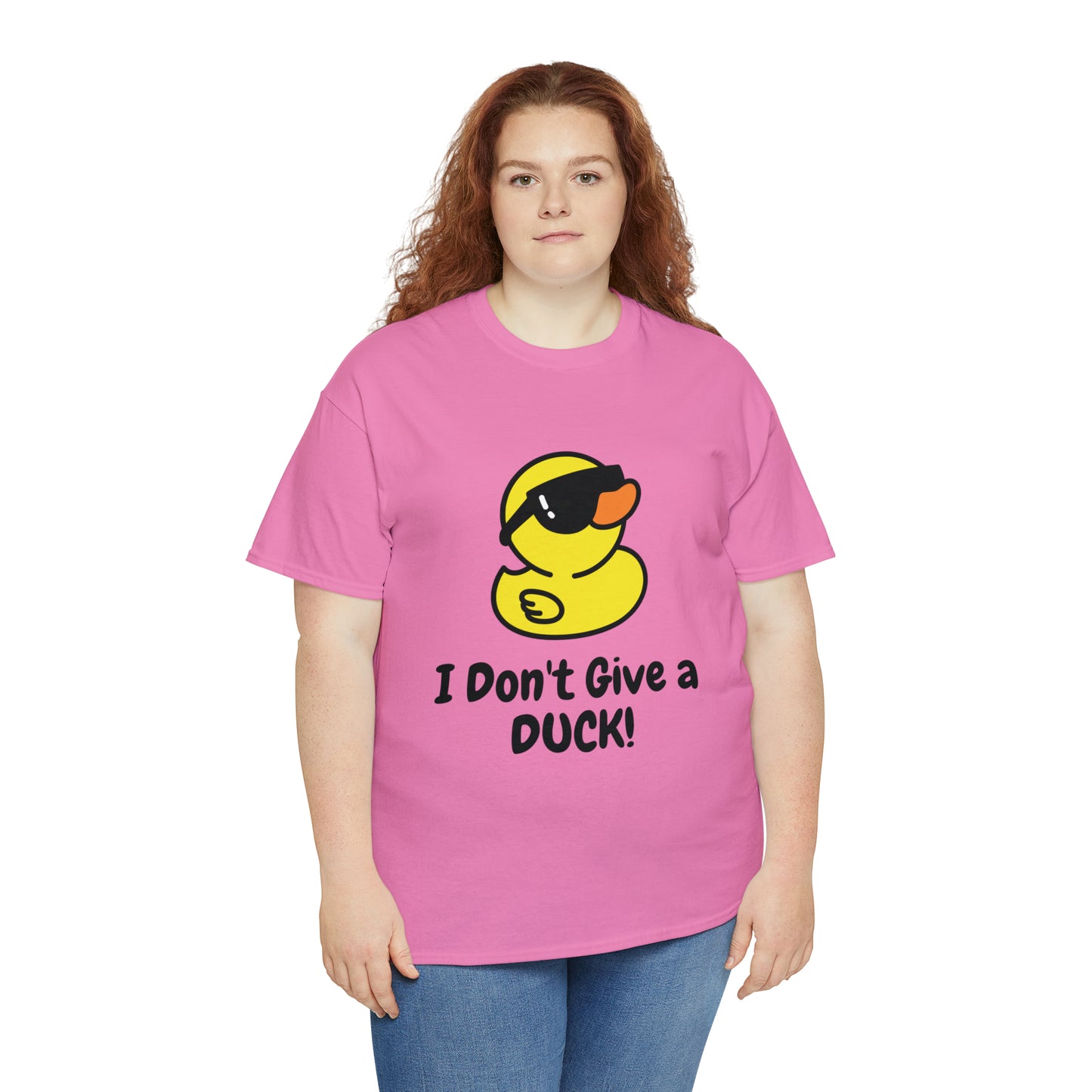 "I Don't Give a DUCK!" Unisex Heavy Cotton Tee