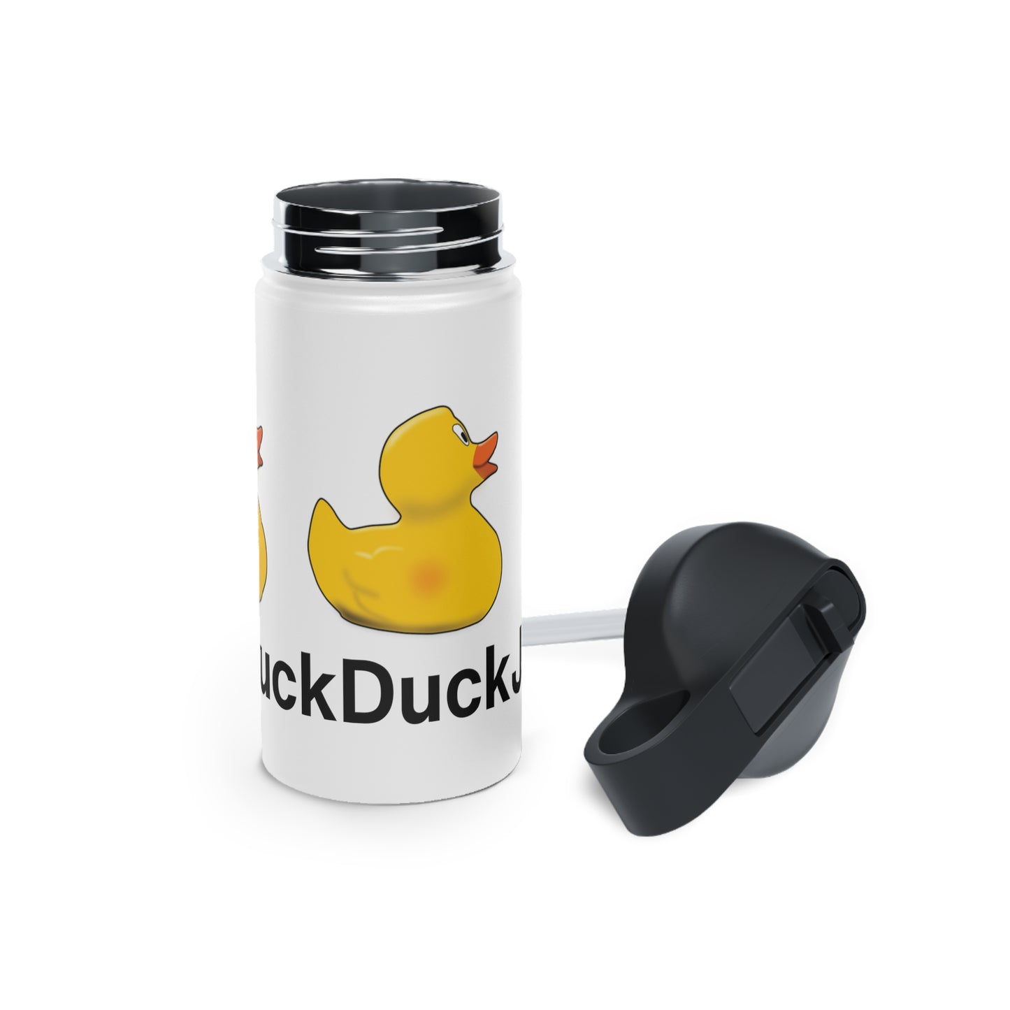 Stainless Steel Water Bottle #DuckDuckJeep