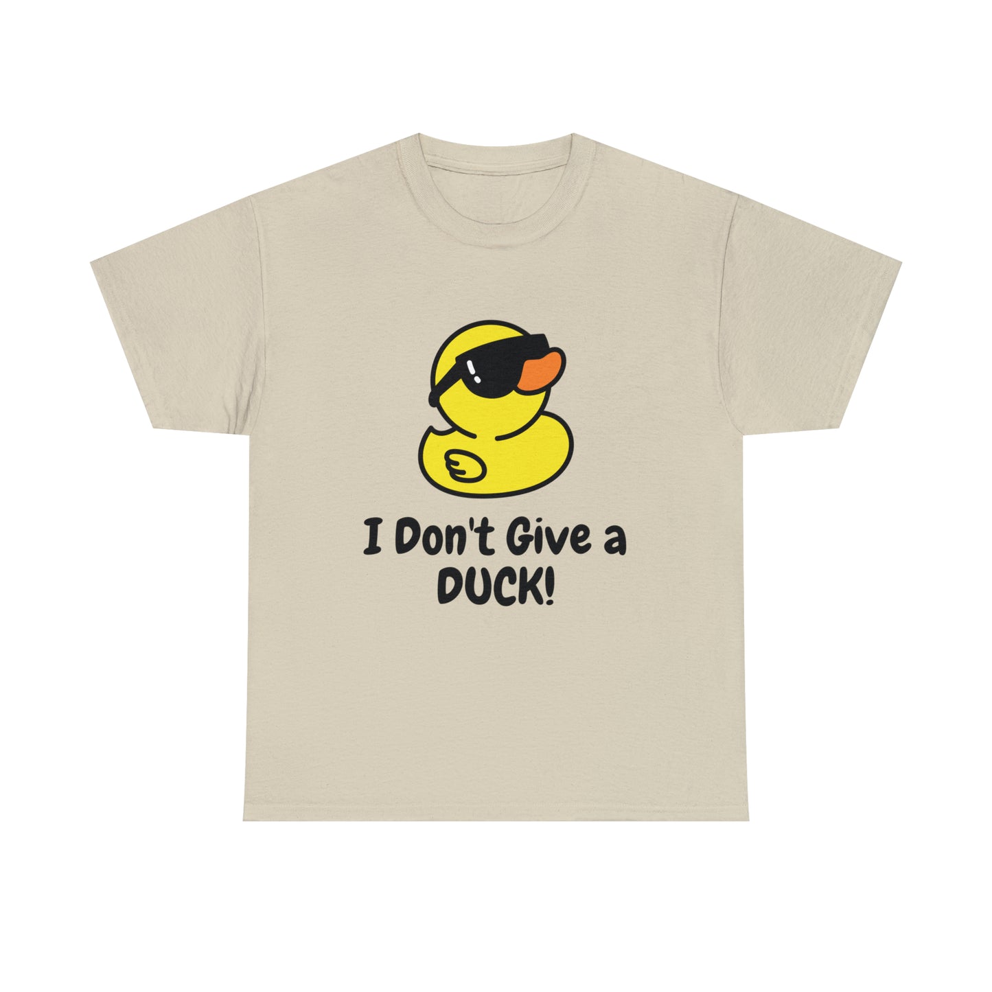 "I Don't Give a DUCK!" Unisex Heavy Cotton Tee