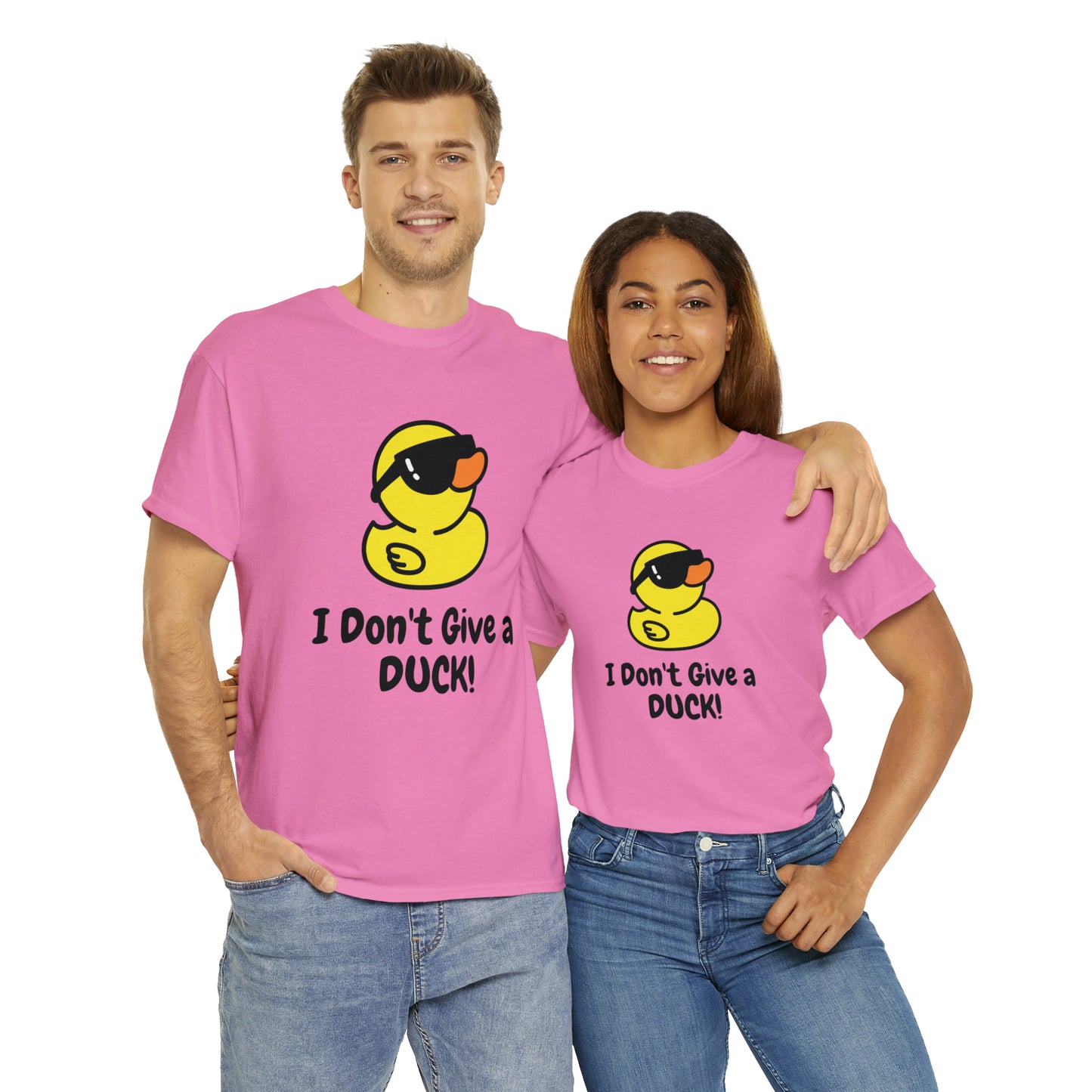 "I Don't Give a DUCK!" Unisex Heavy Cotton Tee