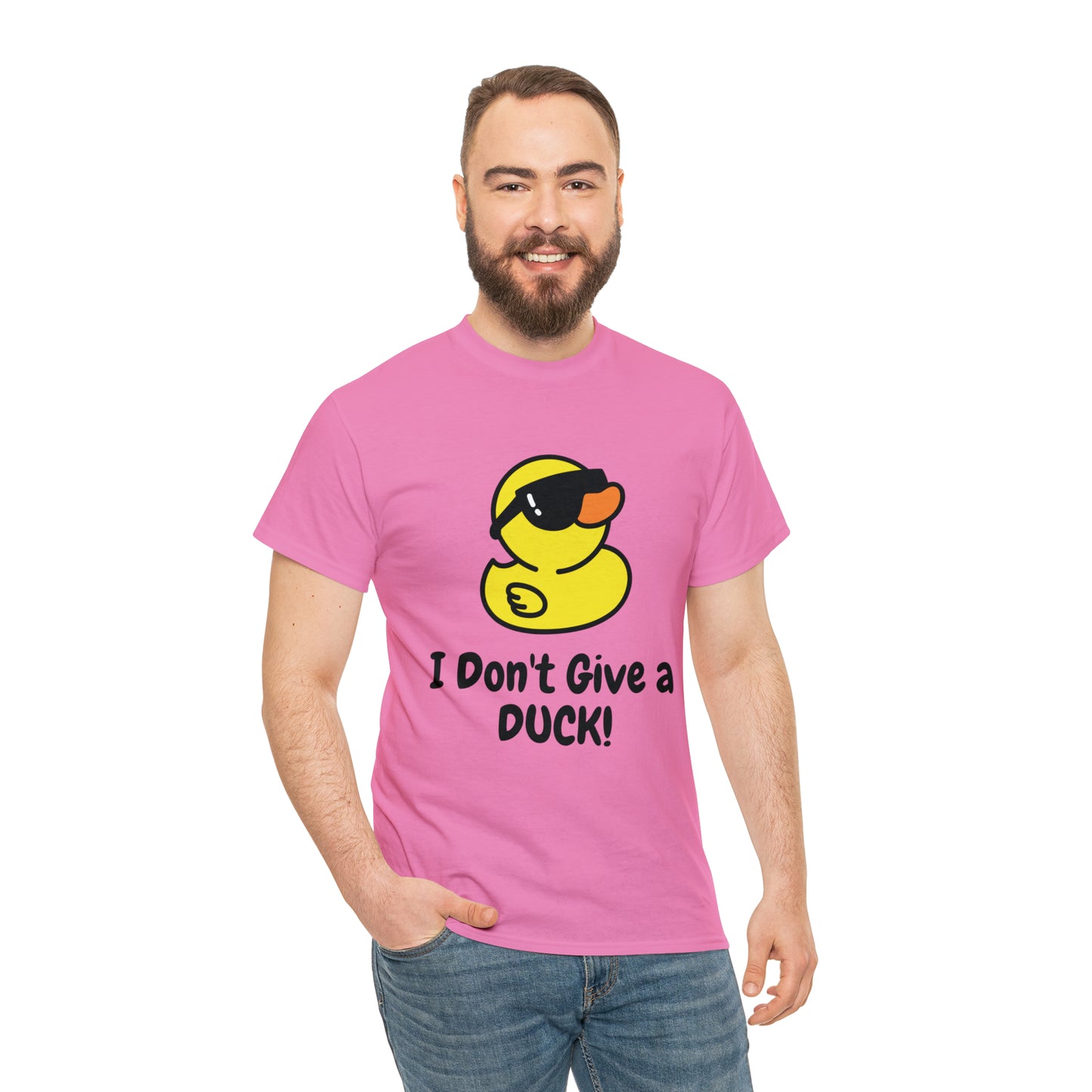 "I Don't Give a DUCK!" Unisex Heavy Cotton Tee