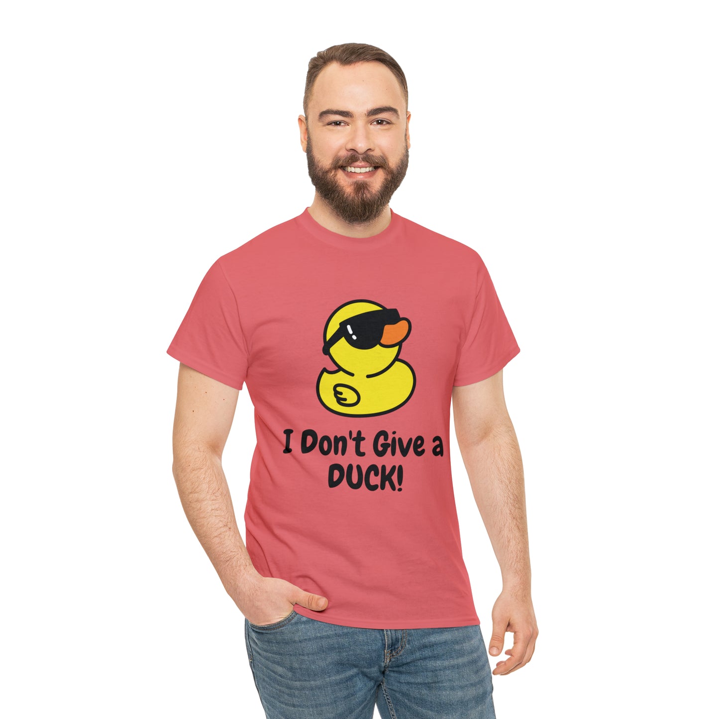 "I Don't Give a DUCK!" Unisex Heavy Cotton Tee