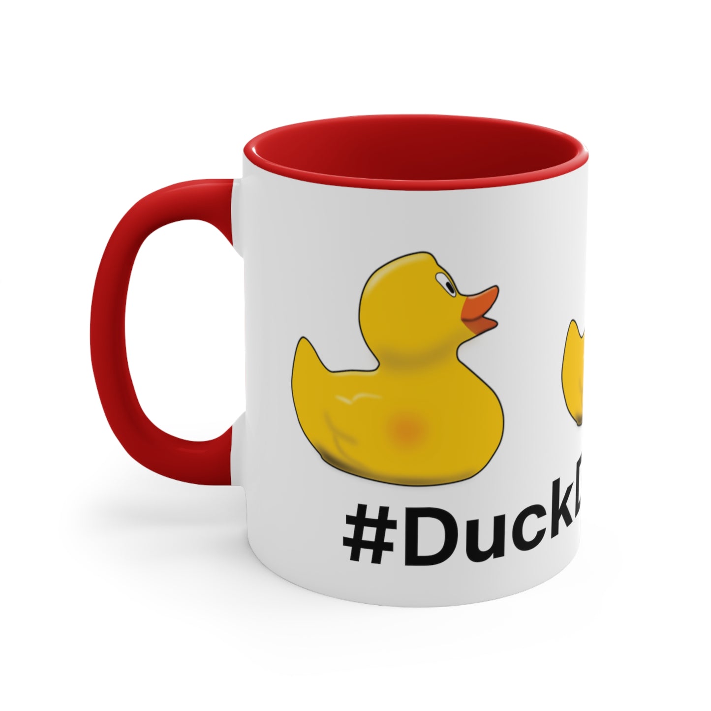 DuckDuckJeep Lovers Two-Tone Accent Coffee Mug