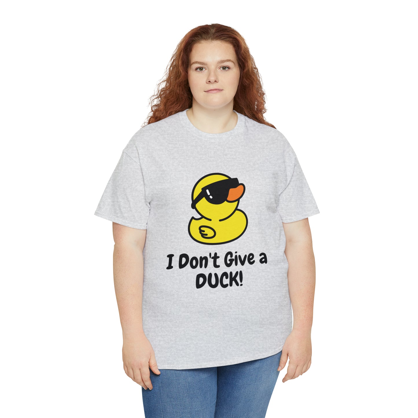 "I Don't Give a DUCK!" Unisex Heavy Cotton Tee