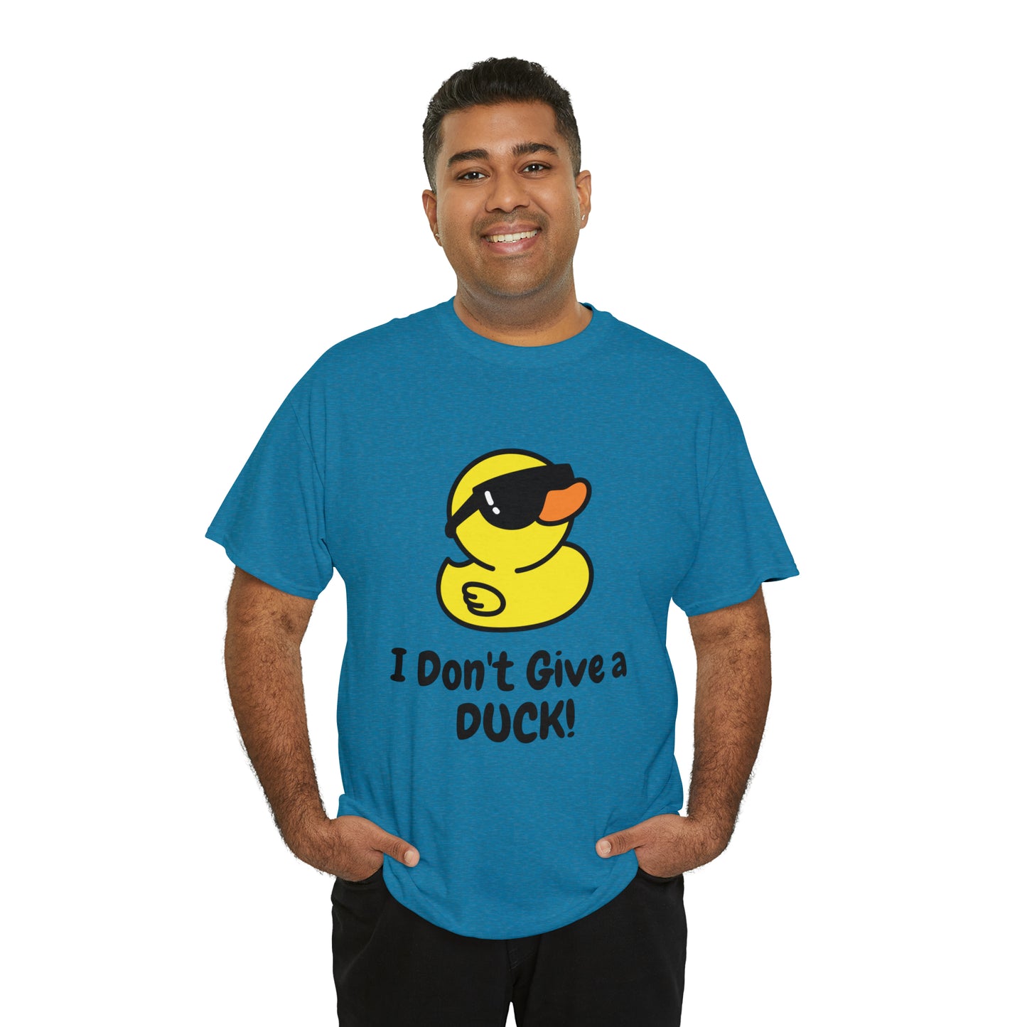 "I Don't Give a DUCK!" Unisex Heavy Cotton Tee