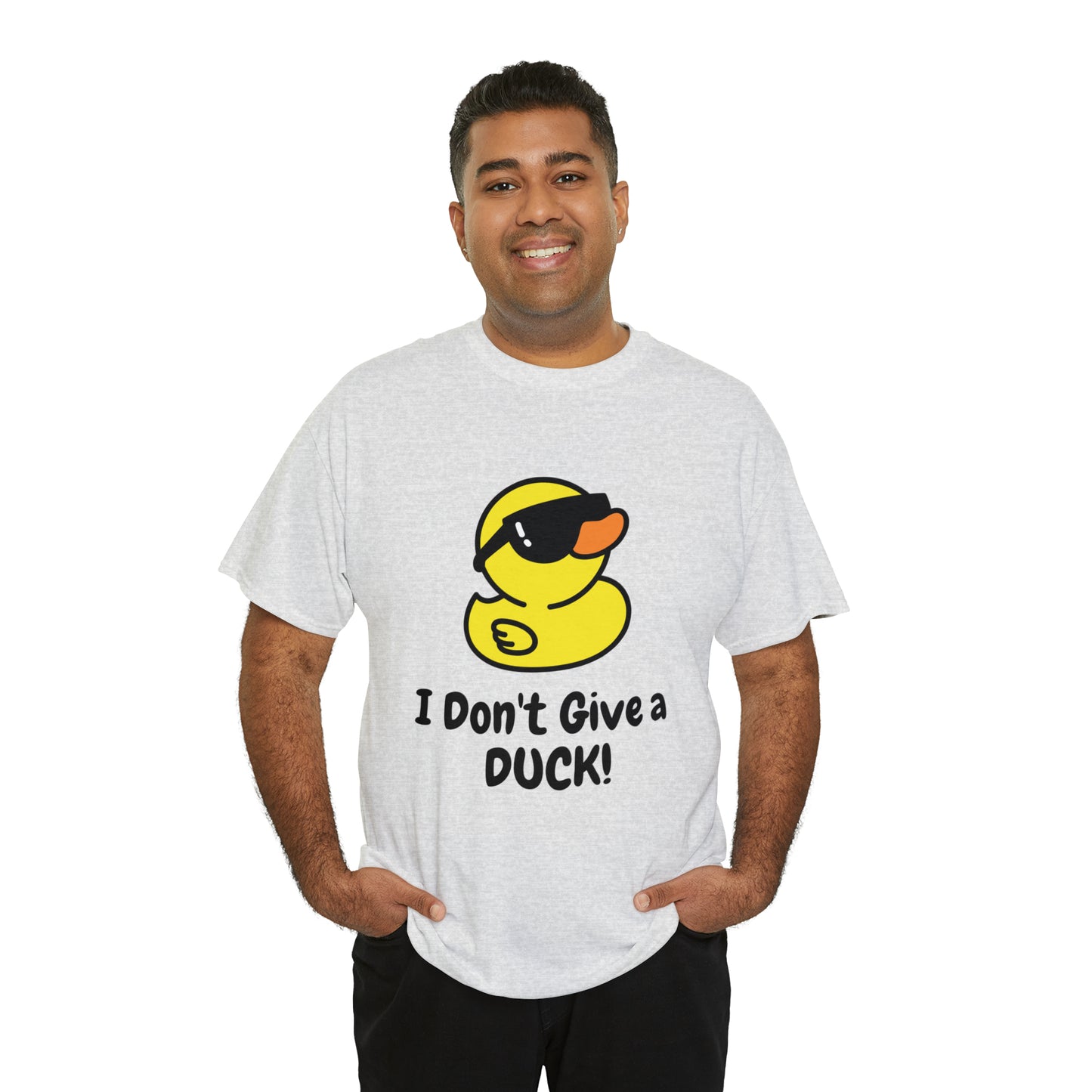 "I Don't Give a DUCK!" Unisex Heavy Cotton Tee