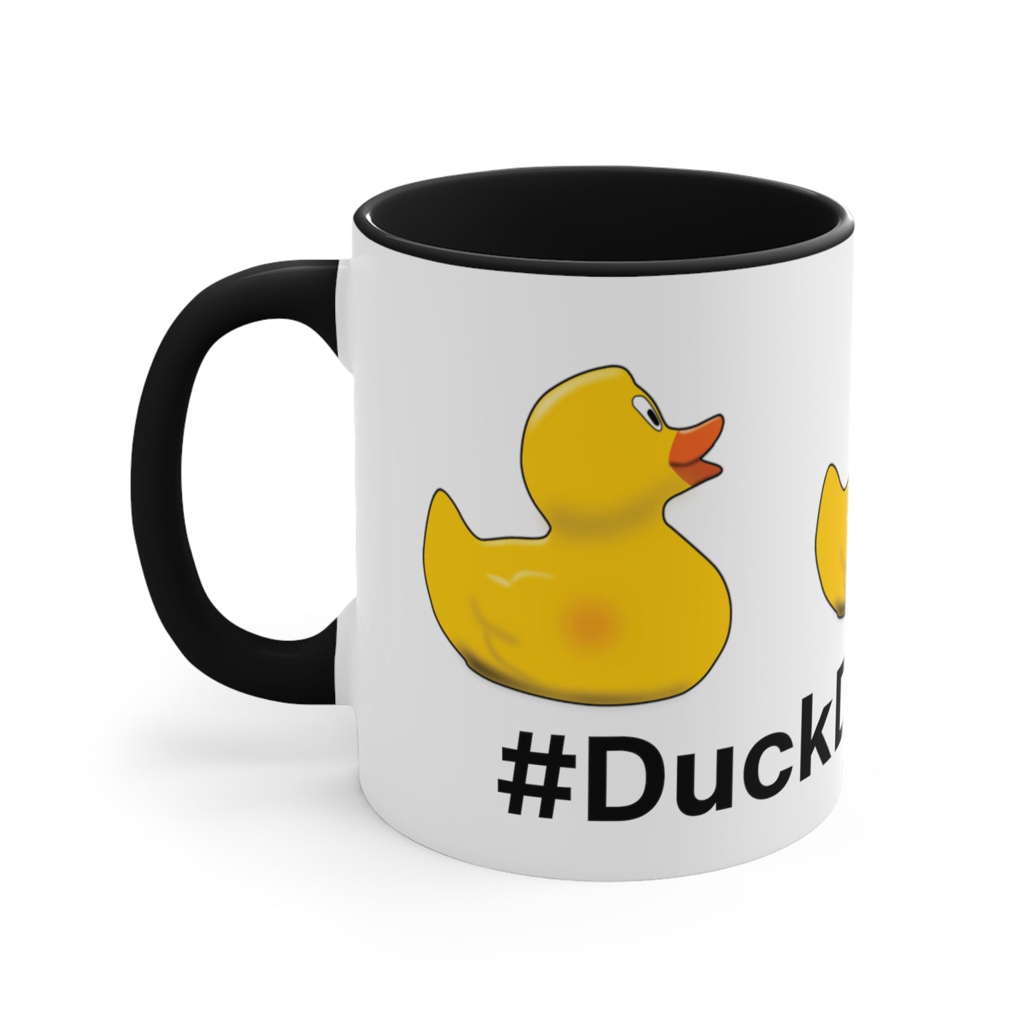 DuckDuckJeep Lovers Two-Tone Accent Coffee Mug