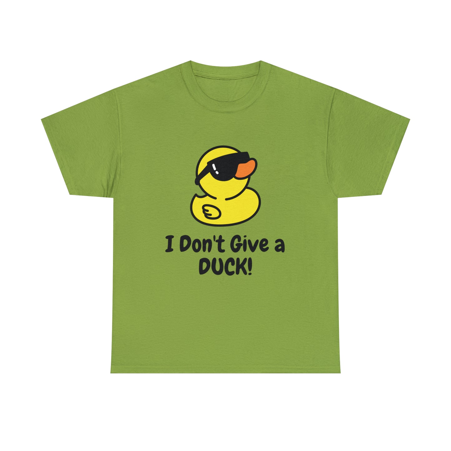 "I Don't Give a DUCK!" Unisex Heavy Cotton Tee