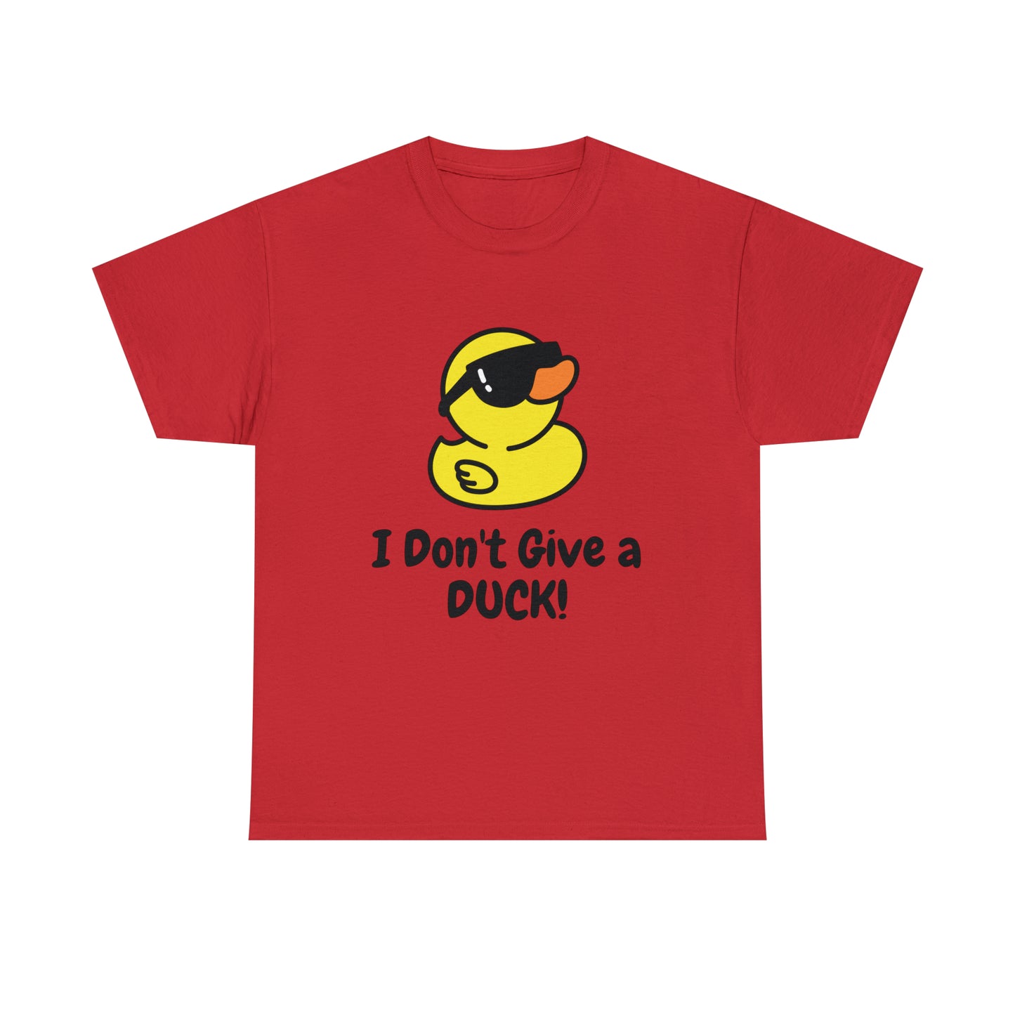 "I Don't Give a DUCK!" Unisex Heavy Cotton Tee