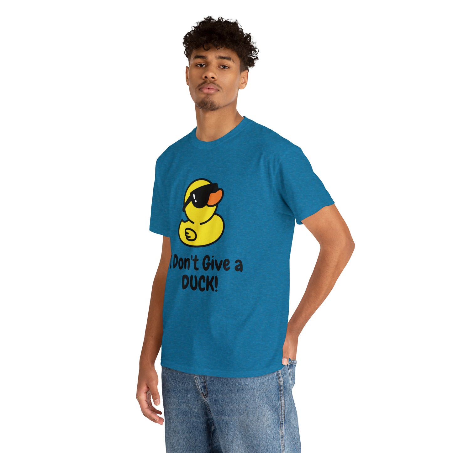 "I Don't Give a DUCK!" Unisex Heavy Cotton Tee