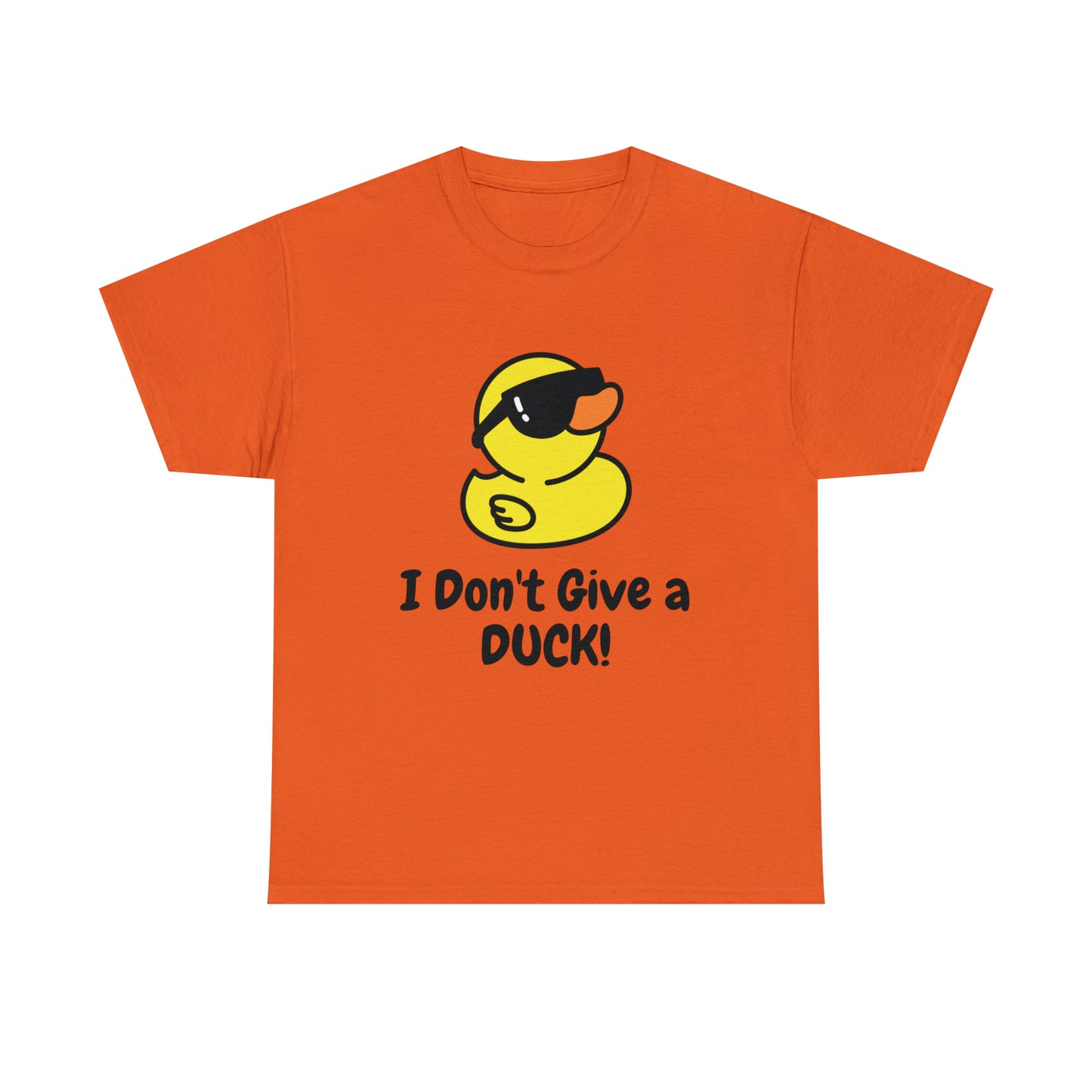 "I Don't Give a DUCK!" Unisex Heavy Cotton Tee