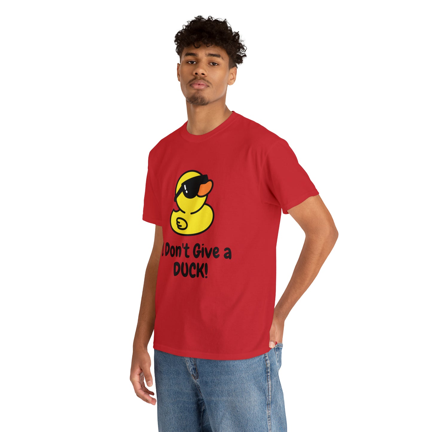 "I Don't Give a DUCK!" Unisex Heavy Cotton Tee