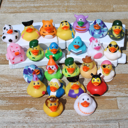 25 Assorted Ducks (2" Size)