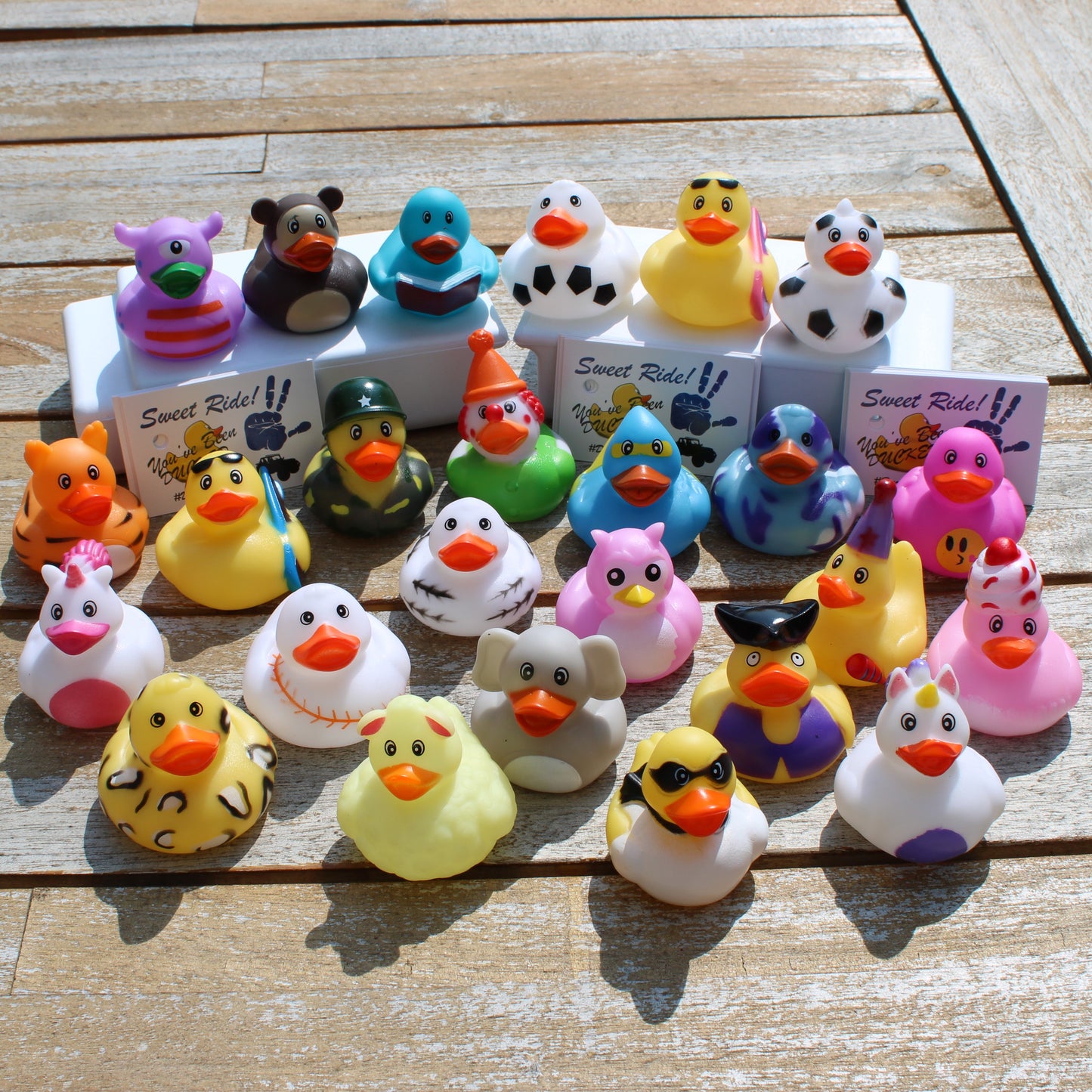 25 Ducks & Tags for #DuckDuckJeep