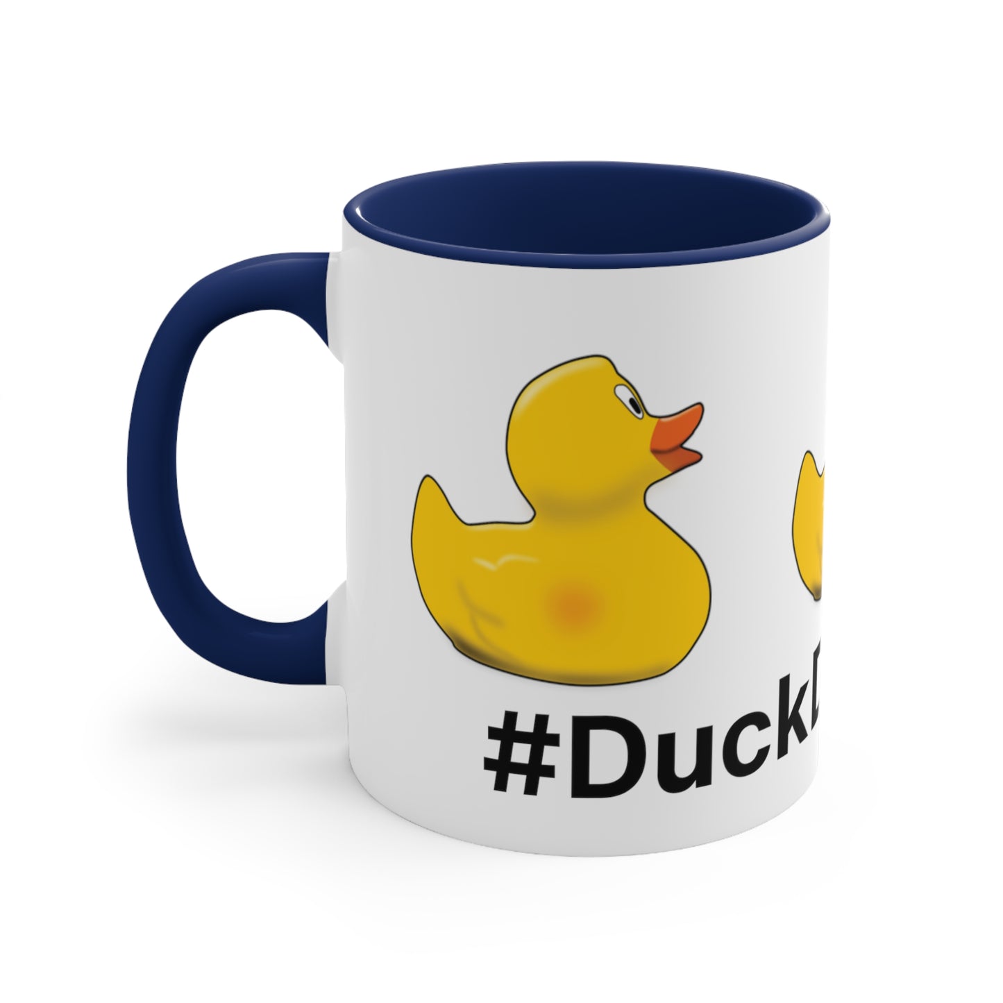 DuckDuckJeep Lovers Two-Tone Accent Coffee Mug