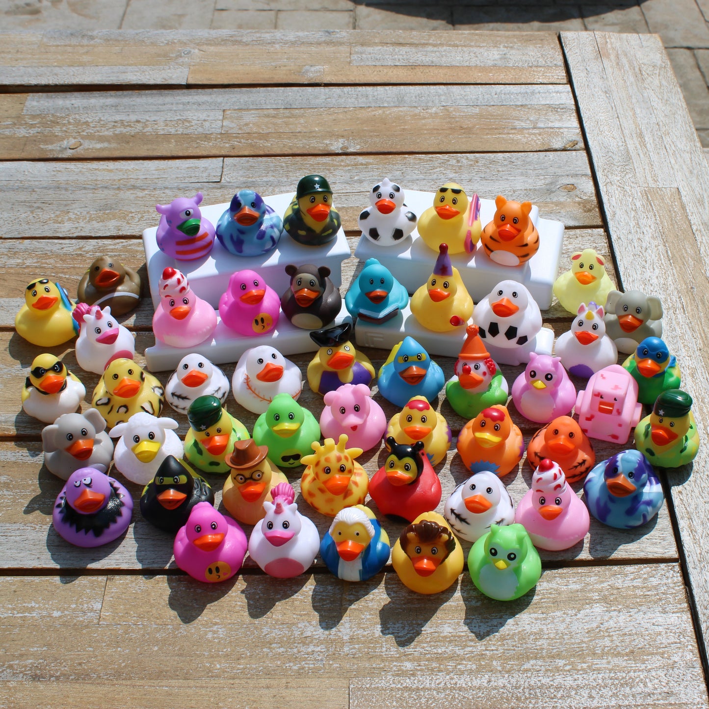 50 Assorted Ducks (2" Size)