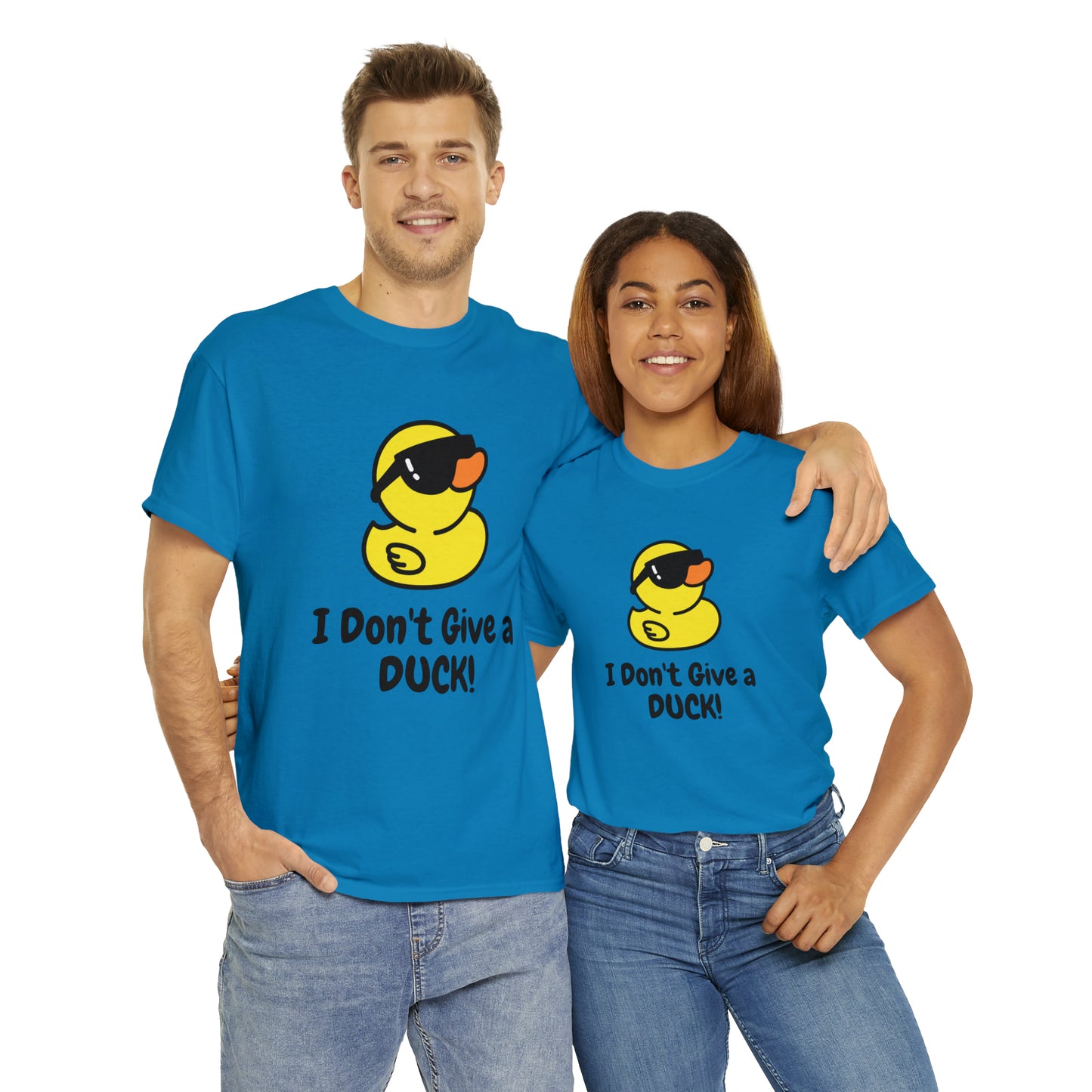 "I Don't Give a DUCK!" Unisex Heavy Cotton Tee