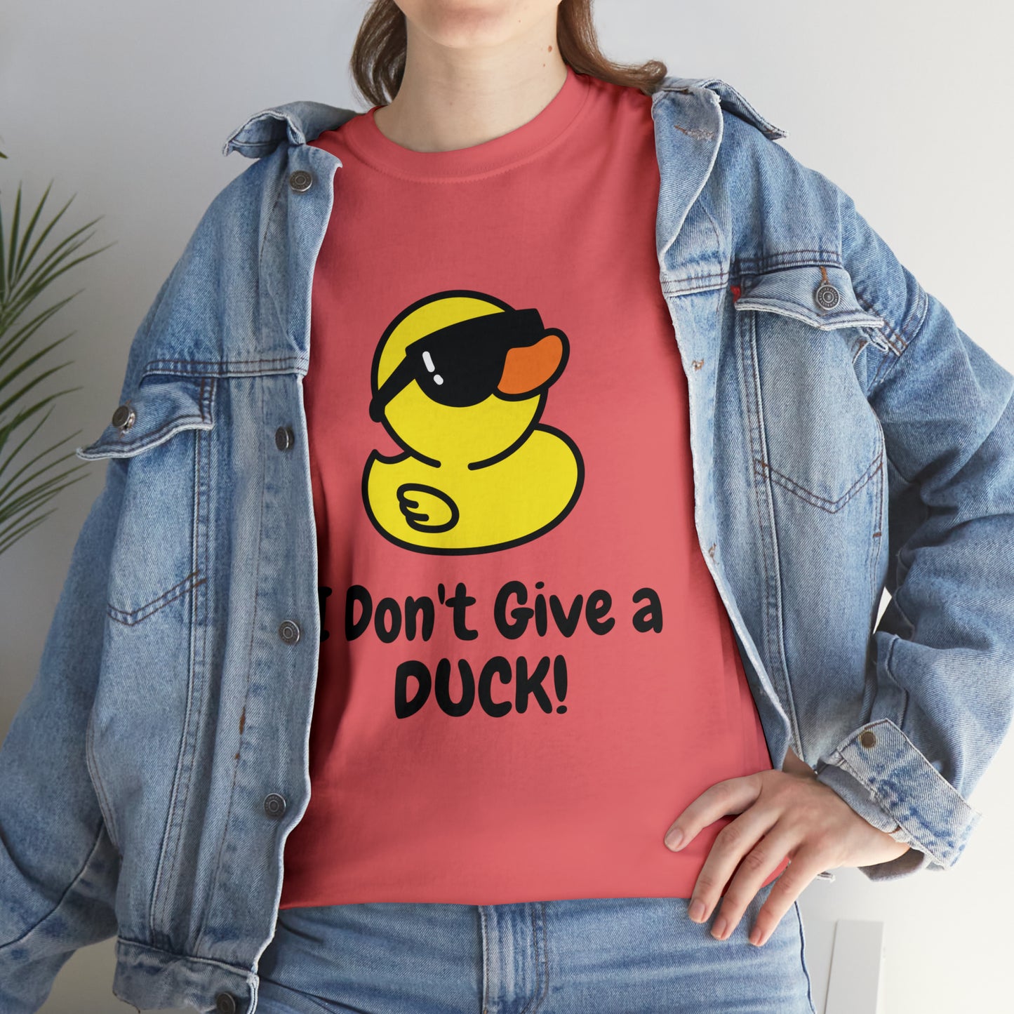 "I Don't Give a DUCK!" Unisex Heavy Cotton Tee