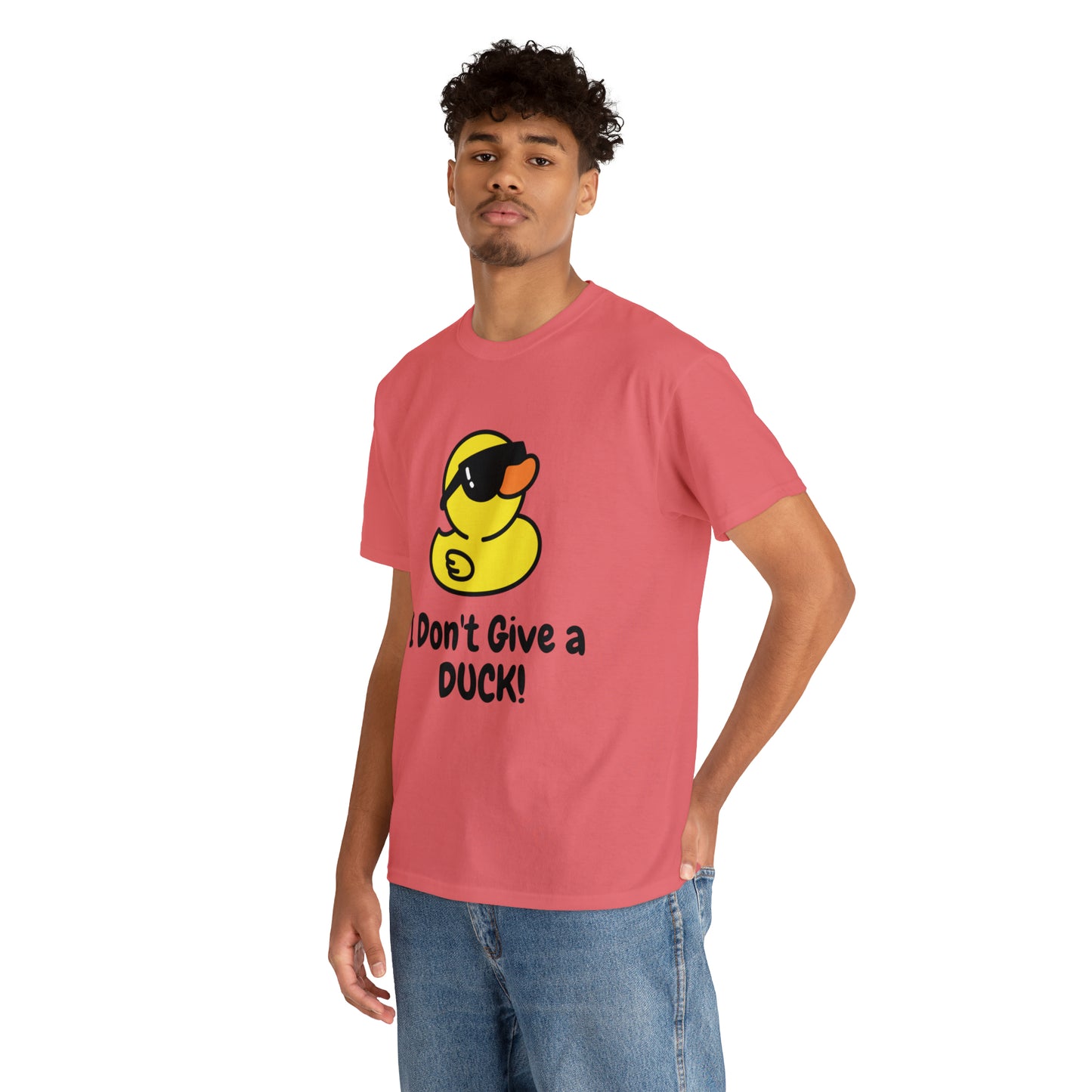 "I Don't Give a DUCK!" Unisex Heavy Cotton Tee