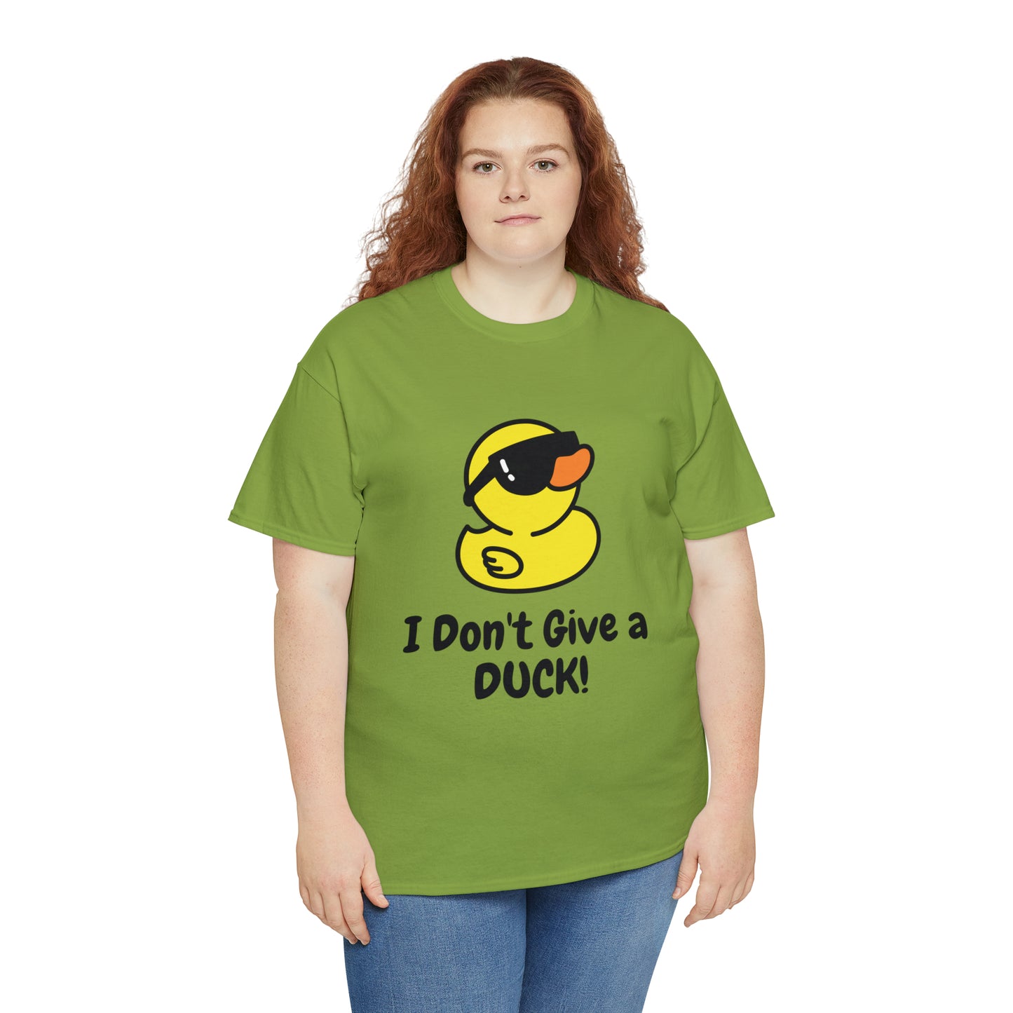 "I Don't Give a DUCK!" Unisex Heavy Cotton Tee