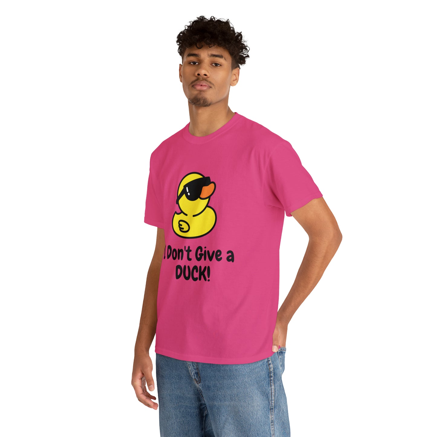 "I Don't Give a DUCK!" Unisex Heavy Cotton Tee