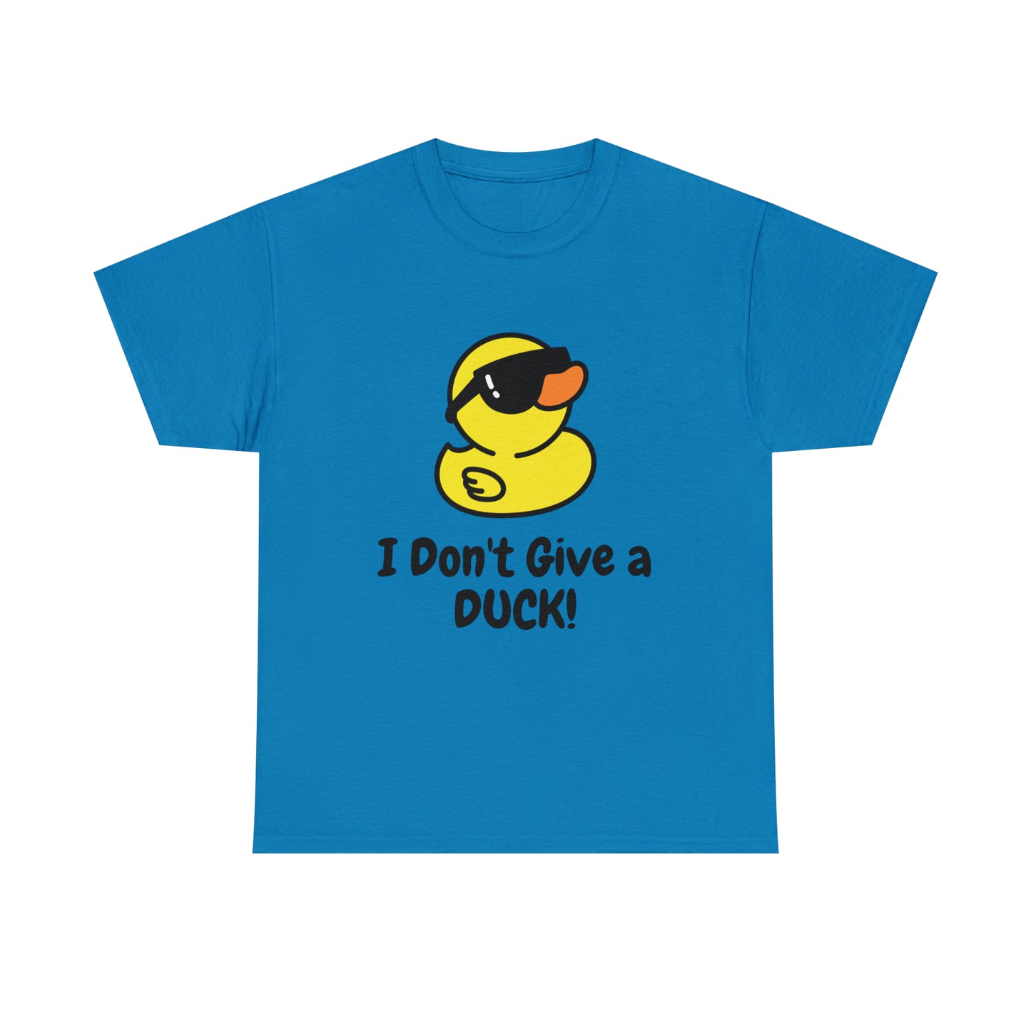 "I Don't Give a DUCK!" Unisex Heavy Cotton Tee