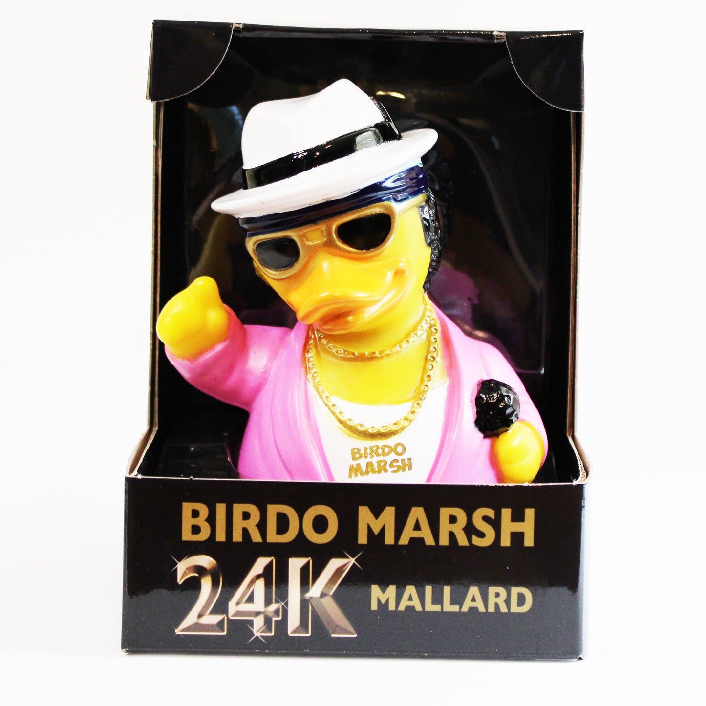 Birdo Marsh (Bruno Mars) Rubber Duck - "24K Mallard" Limited Edition