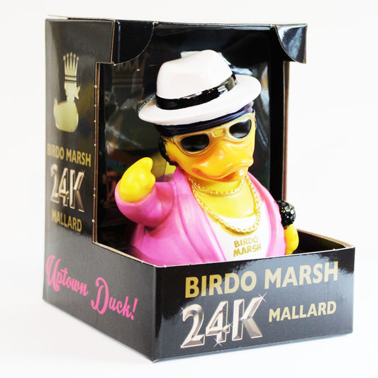 Birdo Marsh (Bruno Mars) Rubber Duck - "24K Mallard" Limited Edition