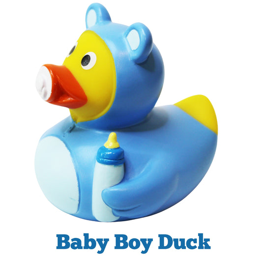 Baby Boy Rubber Duck