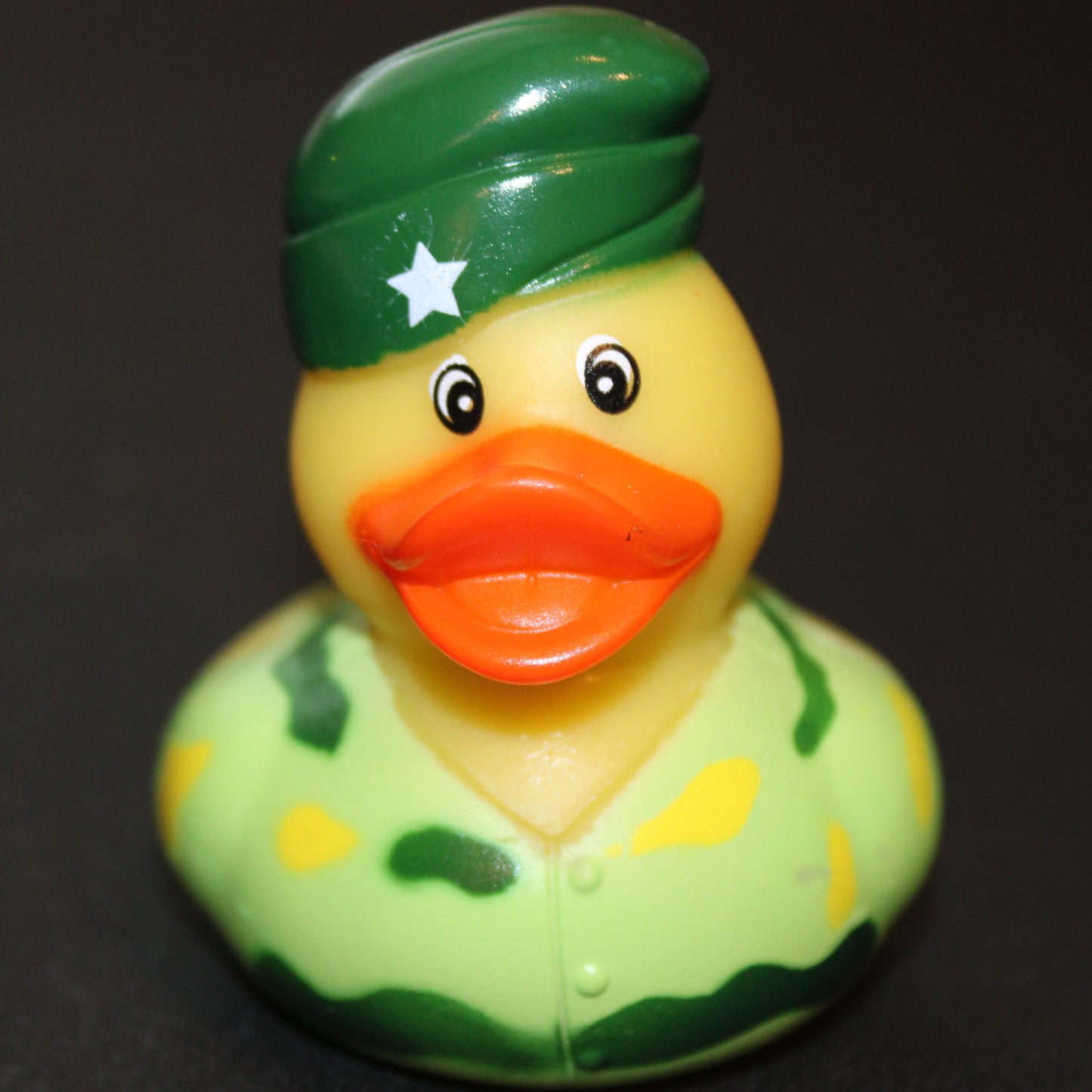 One-Star General Rubber Ducks with Berets Trio