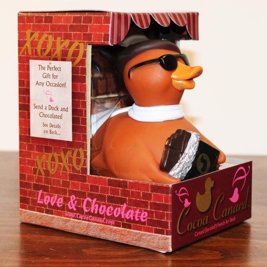 Cocoa Canard: Chocolate Lover's Rubber Duck - Limited Edition by CelebriDucks