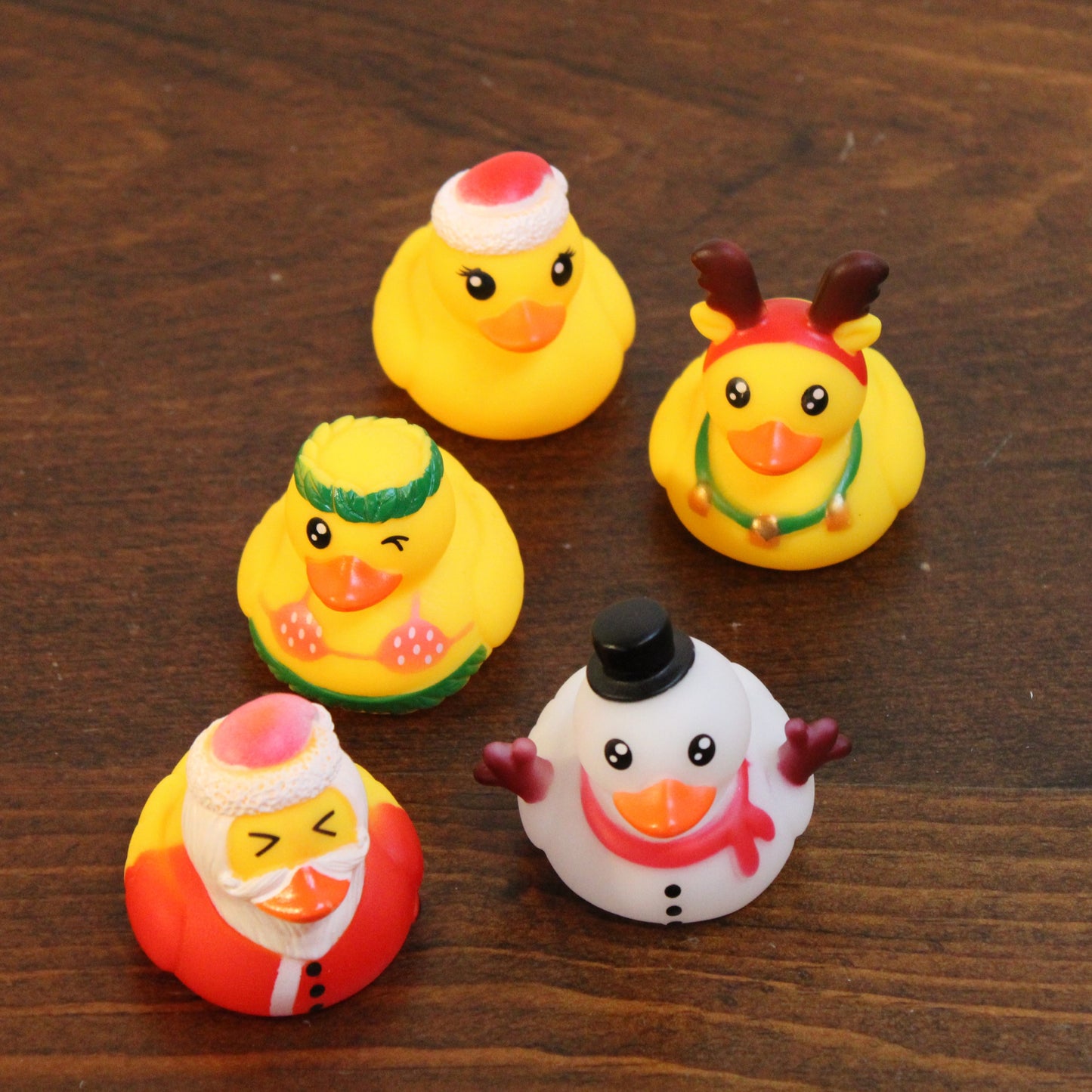 Christmas-Themed Rubber Duck Set