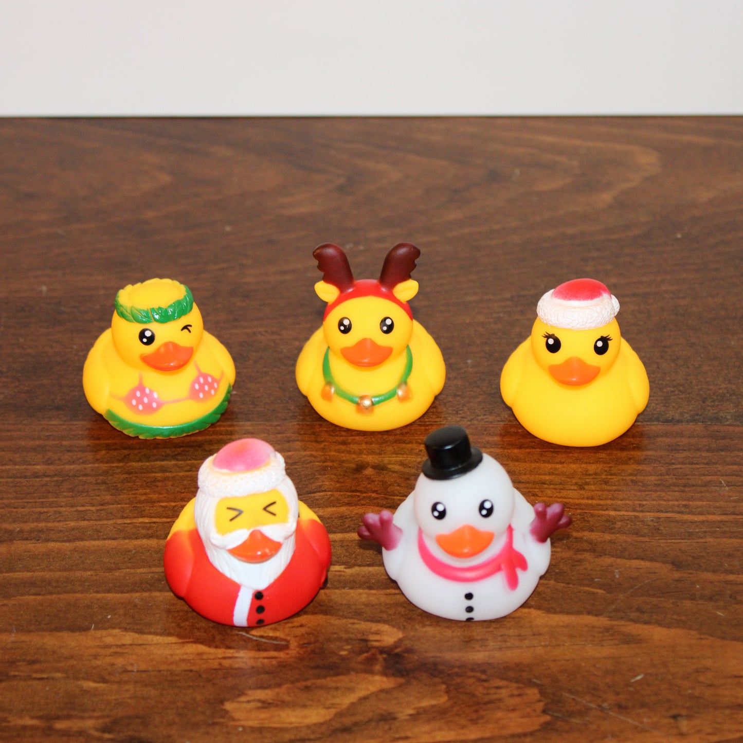 Christmas-Themed Rubber Duck Set