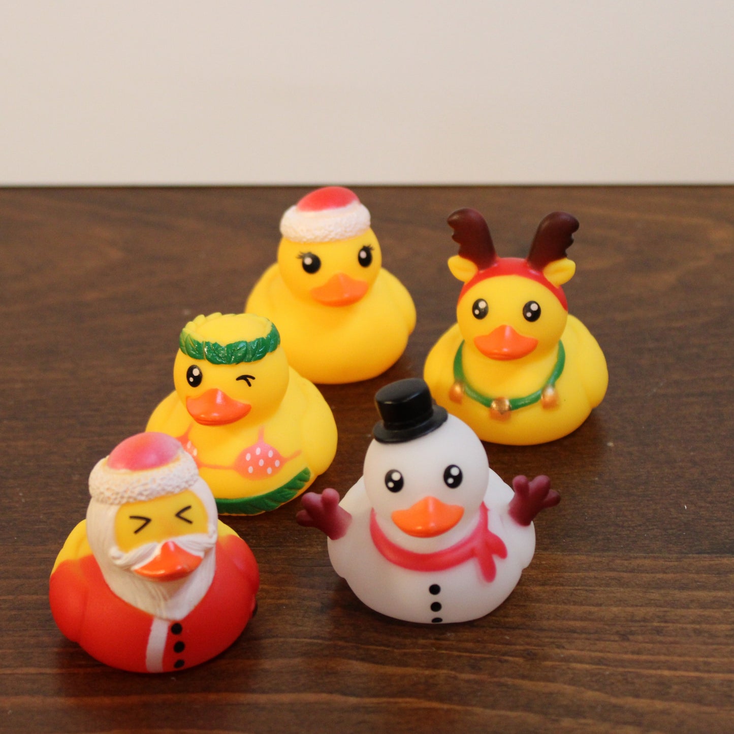 Christmas-Themed Rubber Duck Set