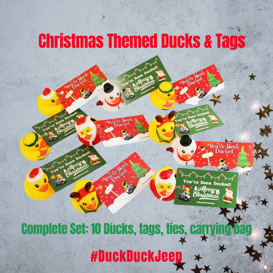 Christmas Duck & Tag Set for Duck Duck Jeep