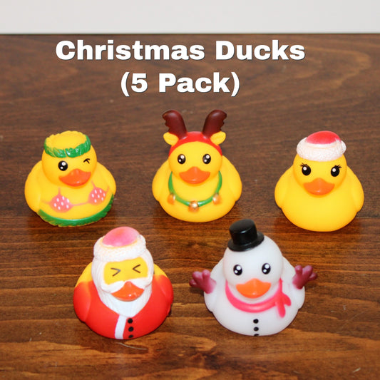 Christmas-Themed Rubber Duck Set