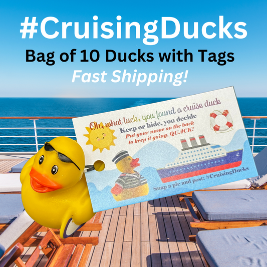 Cruising Ducks (Set of 10 Ducks & Tags)