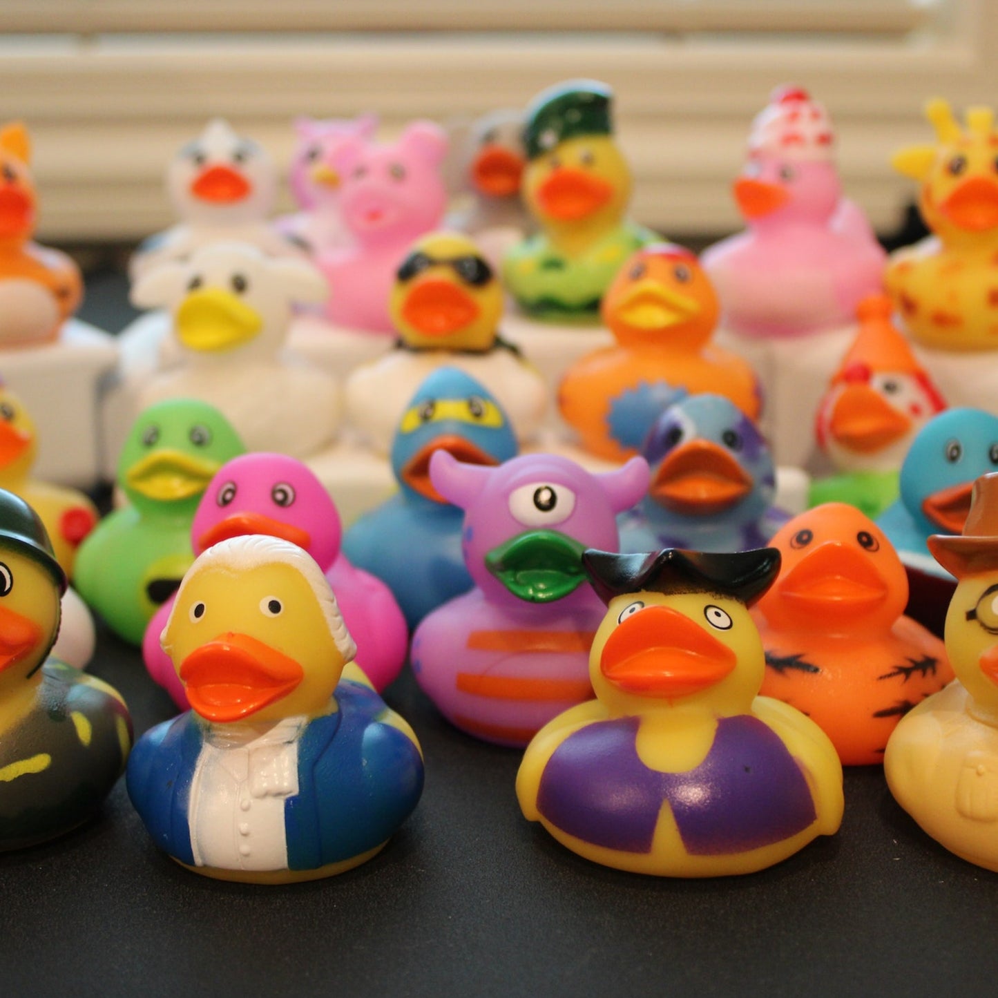 100 Assorted Ducks (2" Size)