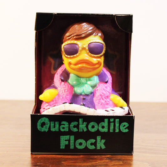 Elton John "Quakodile Flock" Rubber Duck - Limited Edition by CelebriDucks