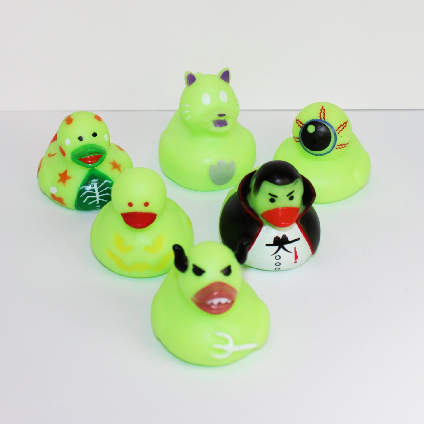 Glow-in-the-Dark Halloween Duck Set