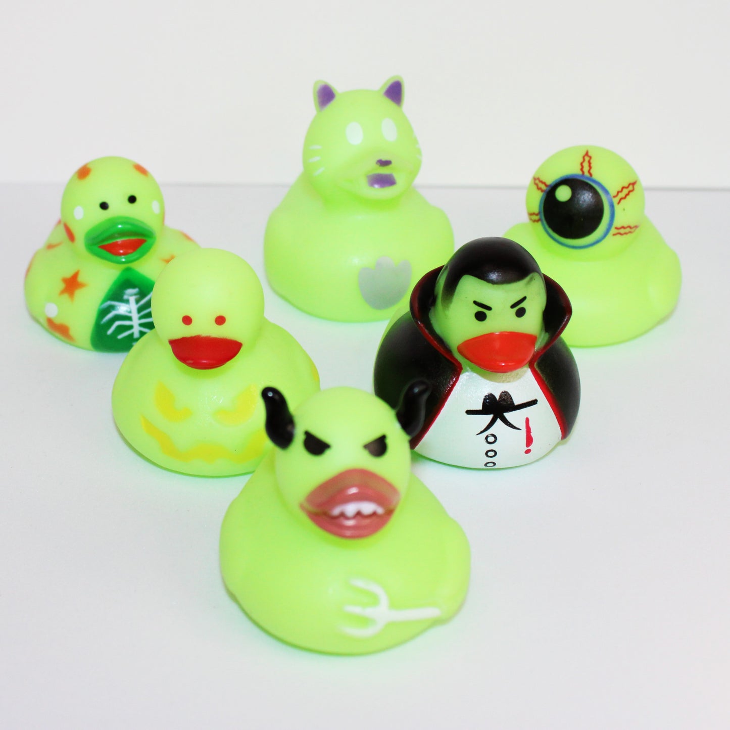 Glow-in-the-Dark Halloween Duck Set