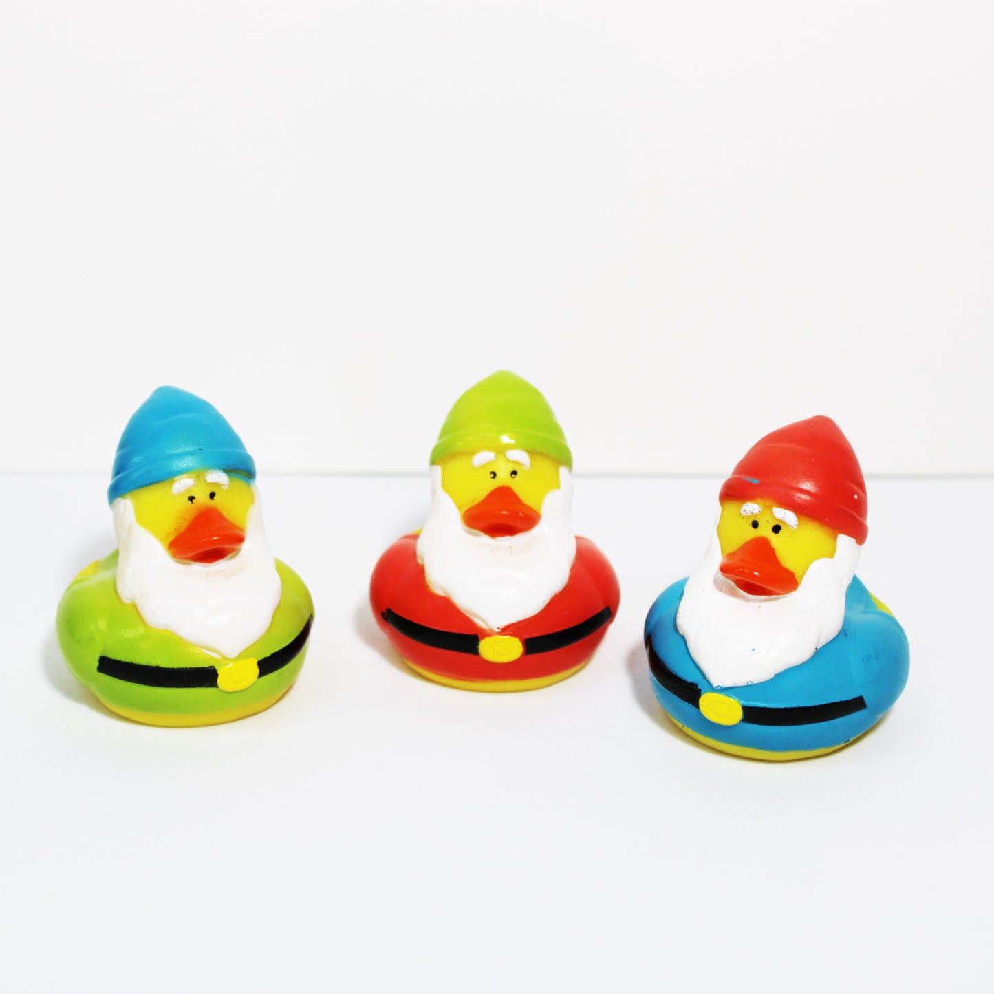 Gnome Rubber Ducks Trio