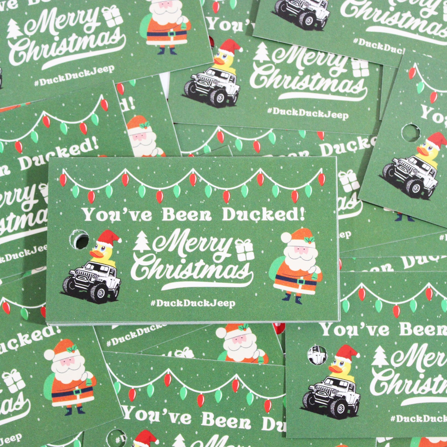 50 Christmas-Themed Tags for Duck Duck Jeep